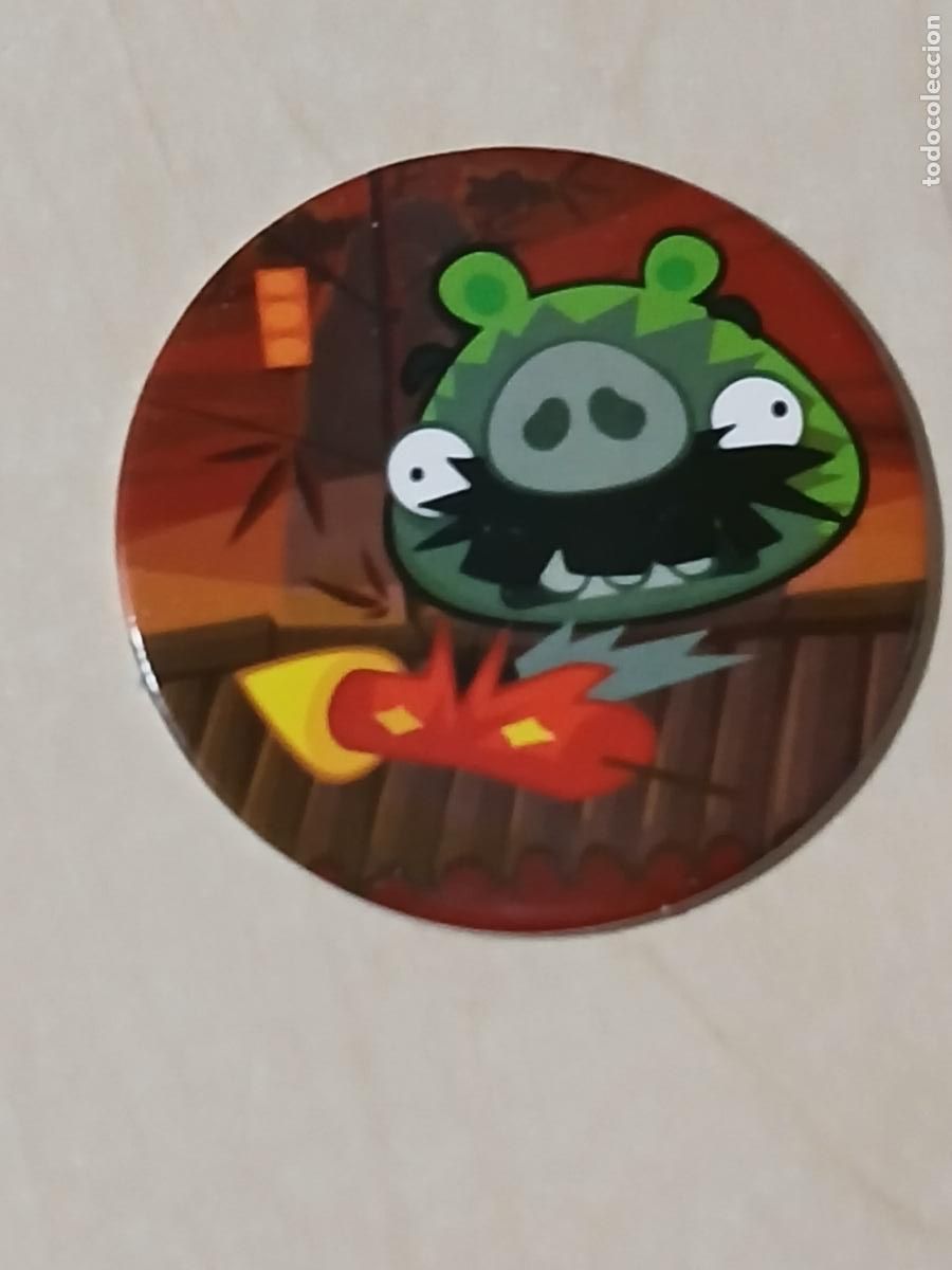 Coleccionismo cromos antiguos: TAZO N&ordm; 62 - E-MAX ANGRY BIRDS POGS - 2012 - Foto 1