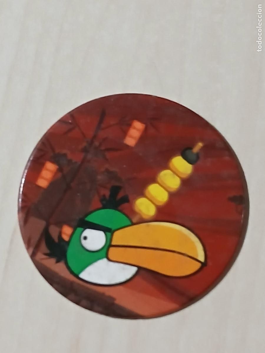 Coleccionismo cromos antiguos: TAZO N&ordm; 59 - E-MAX ANGRY BIRDS POGS - 2012 - Foto 1