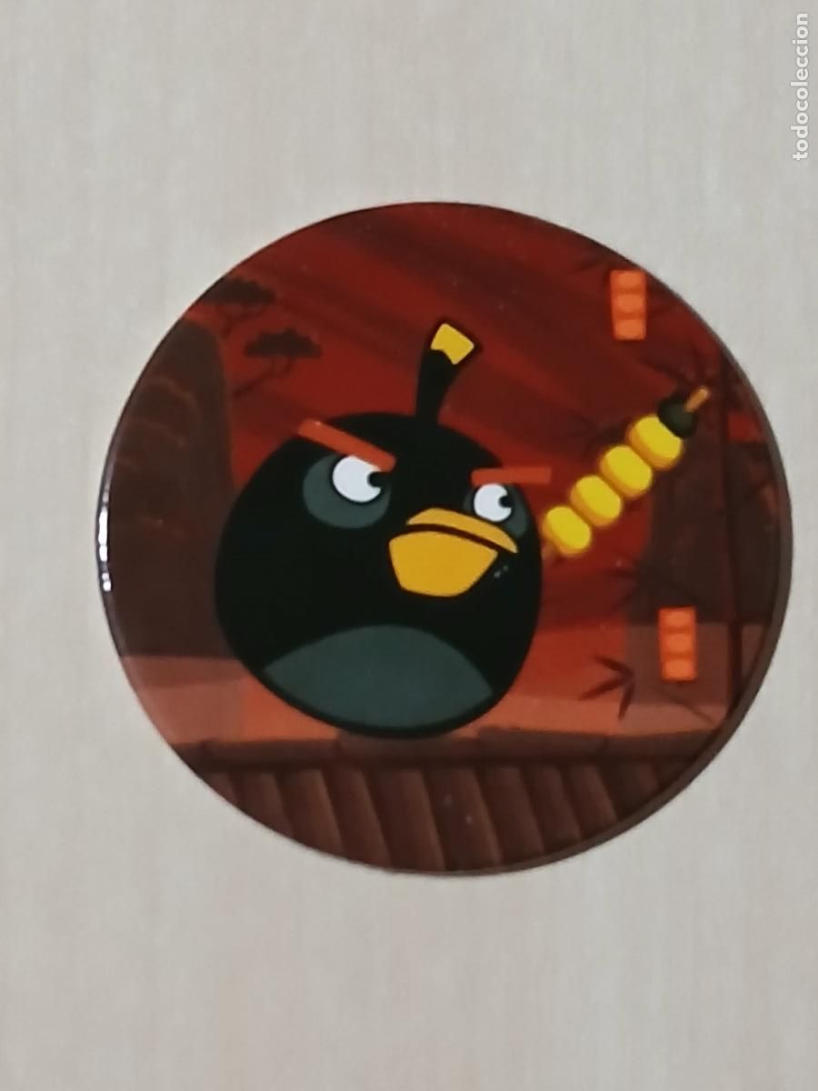 Coleccionismo cromos antiguos: TAZO N&ordm; 58 - E-MAX ANGRY BIRDS POGS - 2012 - Foto 1