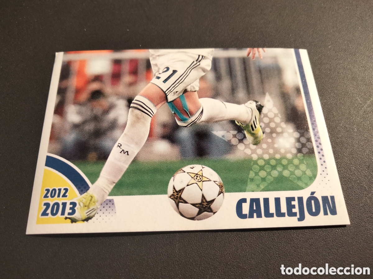 Colecionismo Cromos antigos: CALLEJON # 160 COLECCION OFICIAL REAL MADRID 2012/13 NUEVO SIN PEGAR