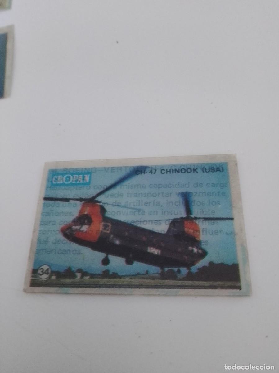 Coleccionismo Cromos antiguos: Cropan n 34 chinook usa