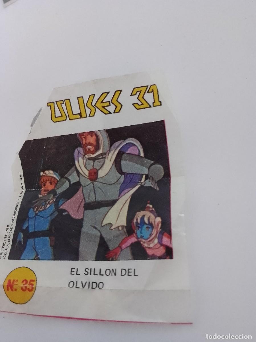 Coleccionismo cromos antiguos: Ulises cromo chicle n 35 &uacute;nico - Foto 3
