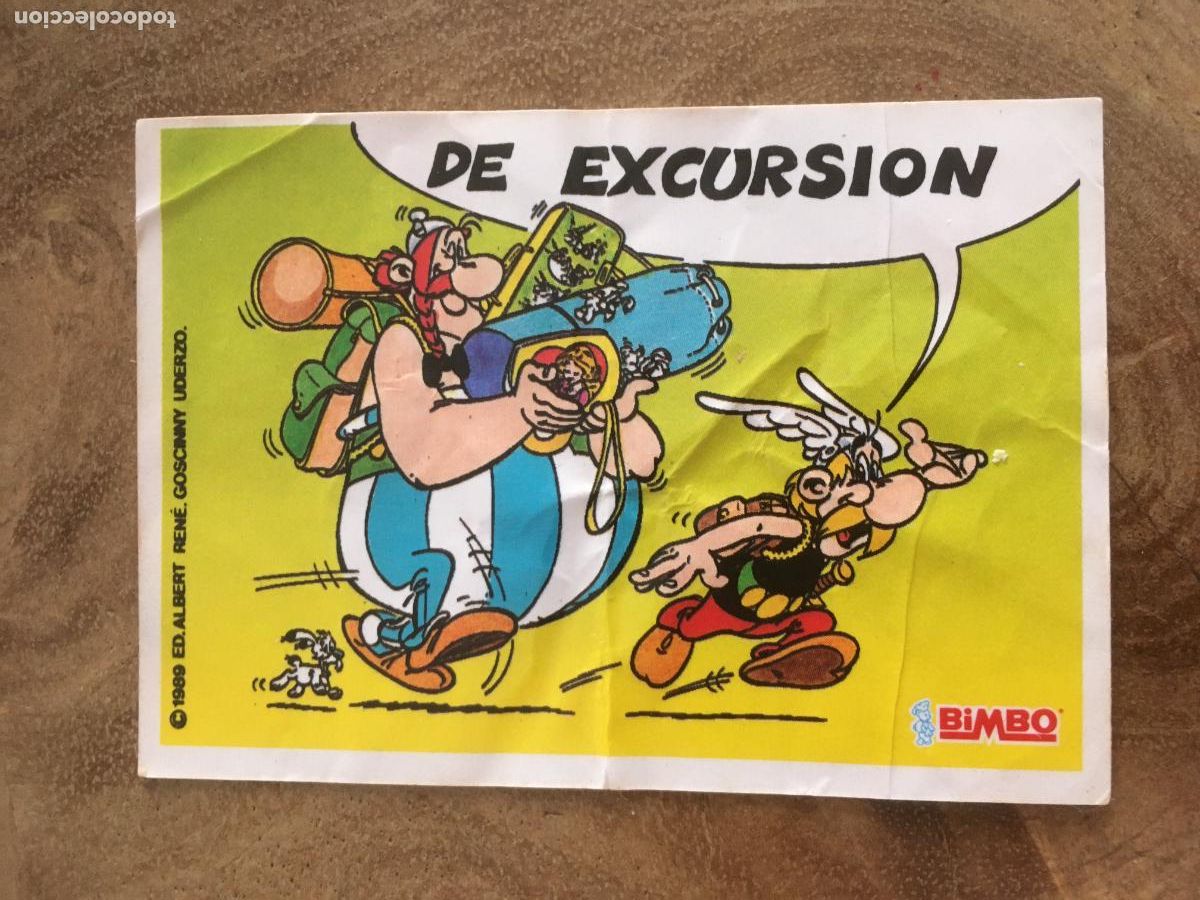 Coleccionismo cromos antiguos: asterix bimbo cromo original nunca pegado - Foto 1