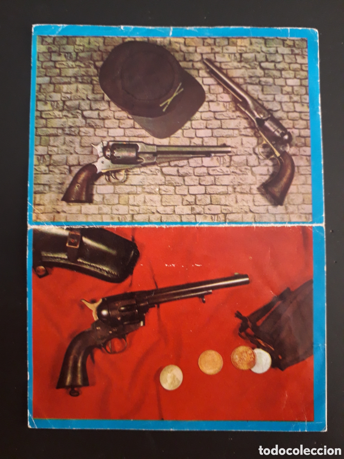 Collectionnisme Cartes &agrave; collectionner anciennes: PISTOLA REV&Oacute;LVERES Y COLT HISTORIA DE LAS ARMAS, N&deg; 107 DOBLE ED ESTE 1971 DESPEGADO PEDIDO M&Iacute;NIM 3&euro;