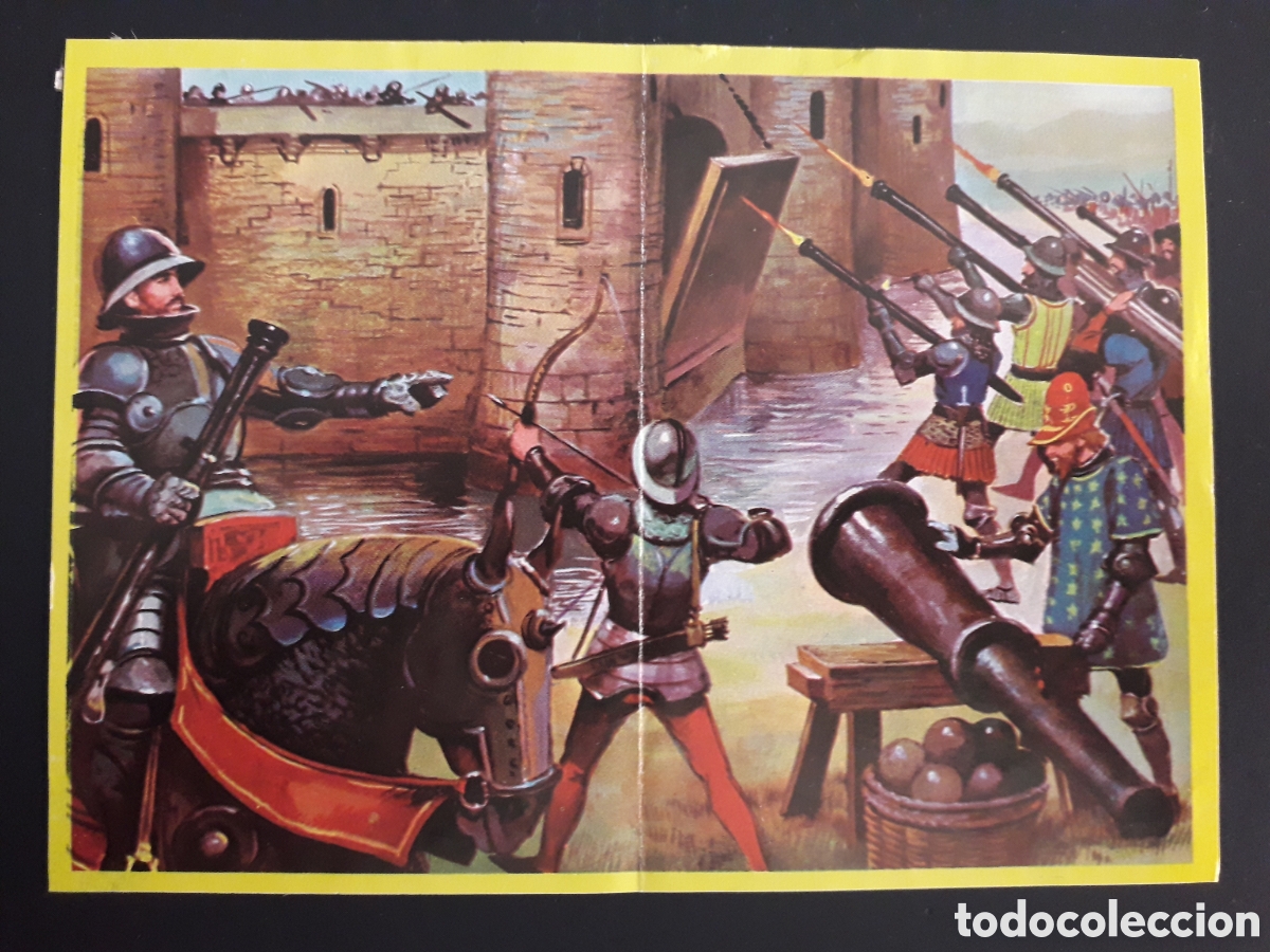 Collezionismo Figurine antiche: CA&Ntilde;&Oacute;N DE MANO HISTORIA DE LAS ARMAS, N&deg; 168 DOBLE ED ESTE 1971 DESPEGADO PEDIDO M&Iacute;NIMO 3&euro;