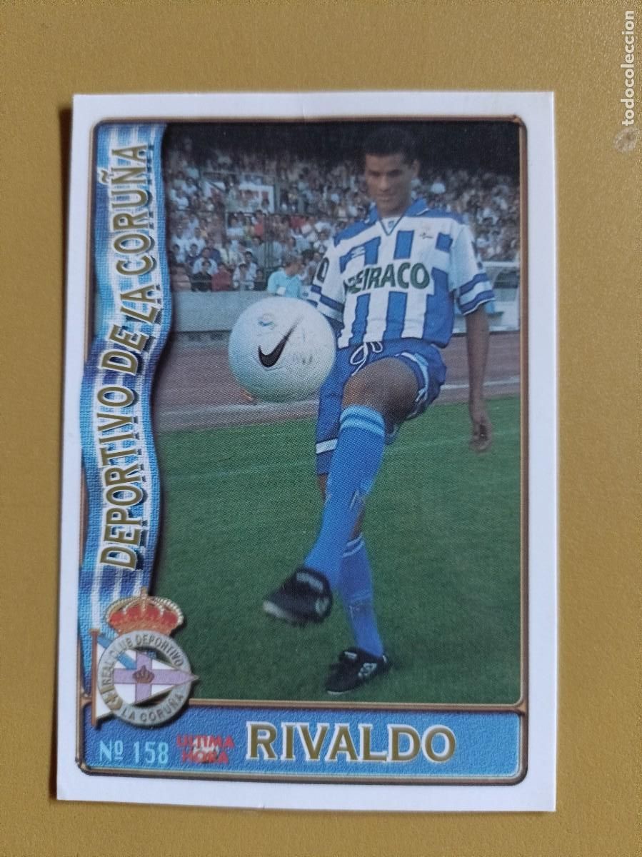 Coleccionismo cromos antiguos: rivaldo, liga 1996 97 - Foto 1