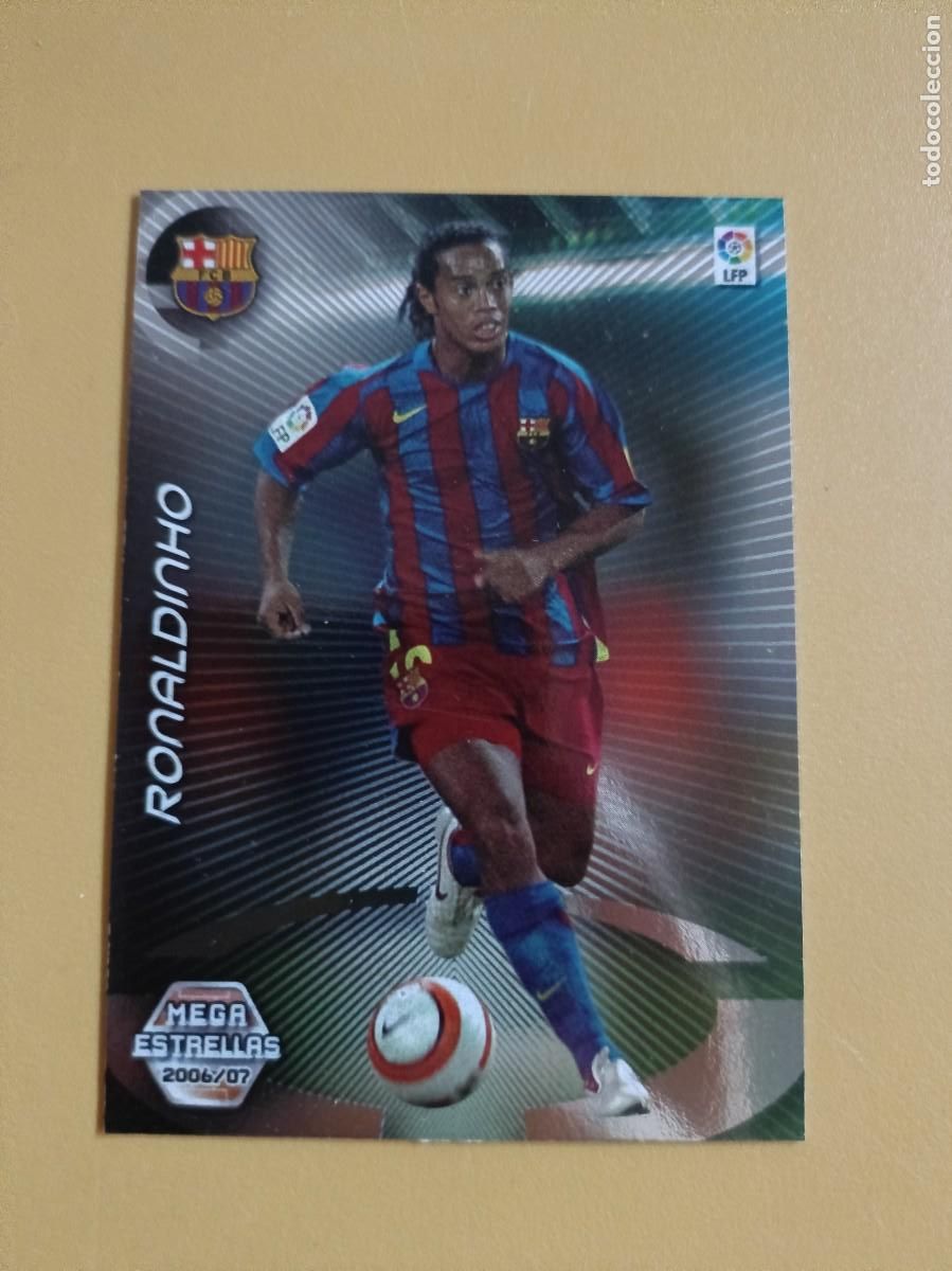 Coleccionismo cromos antiguos: ronaldinho, 06 07 mega estrellas - Foto 1