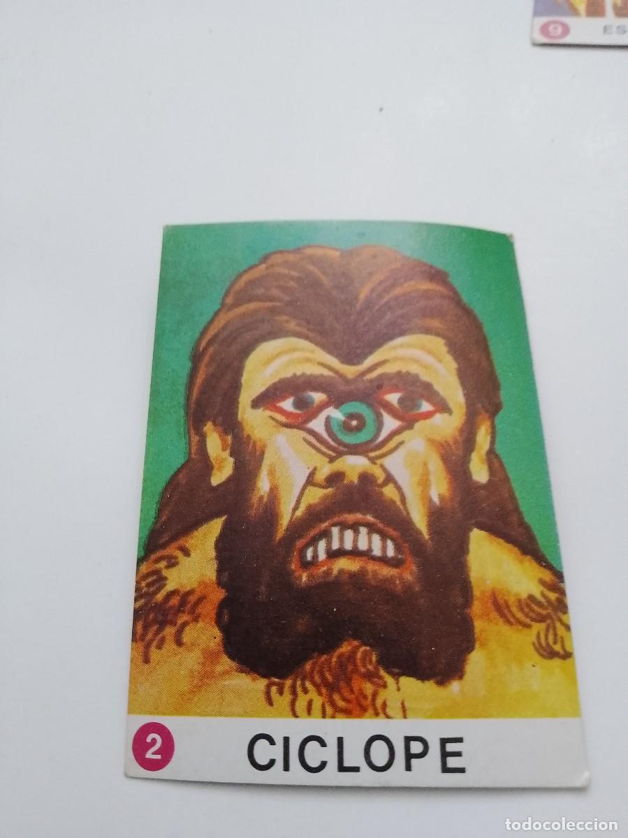 Coleccionismo cromos antiguos: Monstruos cromo a&ntilde;os 70,80 &uacute;nicos - Foto 1
