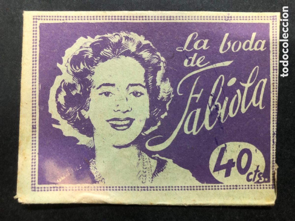 Collectionnisme Cartes &agrave; collectionner anciennes: SOBRE CROMOS SIN ABRIR LA BODA DE FABIOLA EDITORIAL FHER