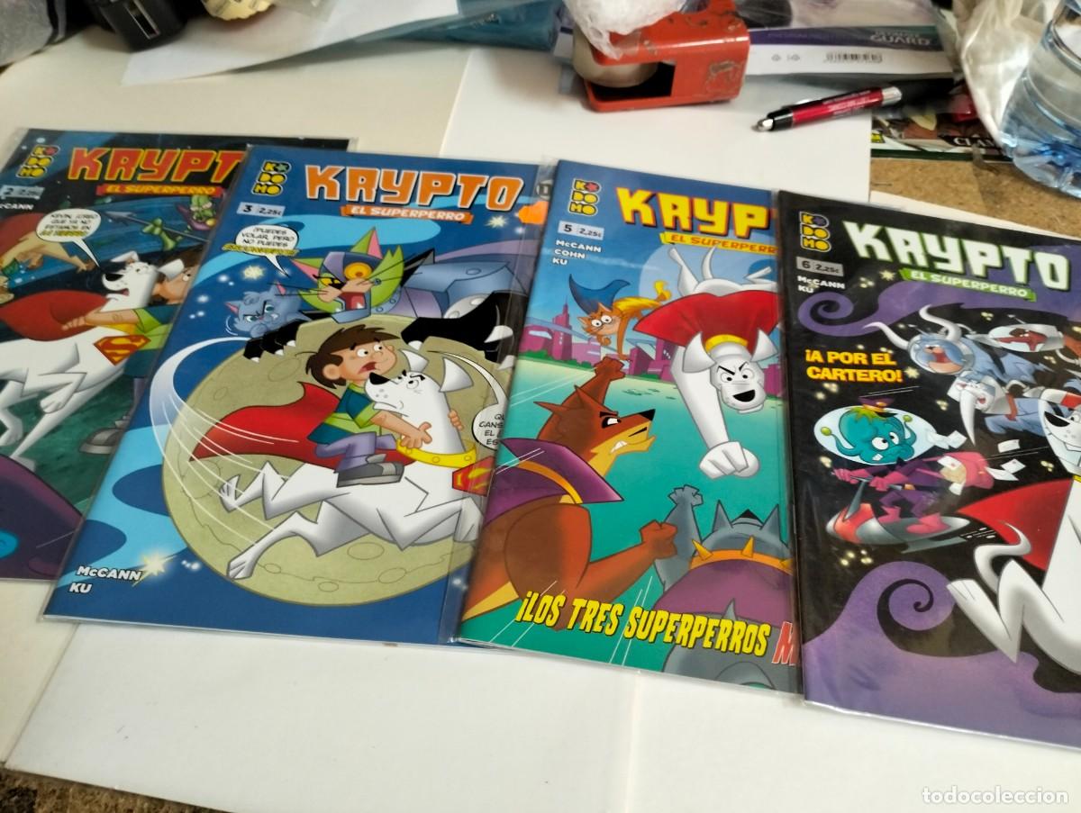 Coleccionismo cromos antiguos: KRYPTO el SUPERPERRO # 2, 3, 5, 6 (LOTE 4 N&Uacute;MEROS) ECC