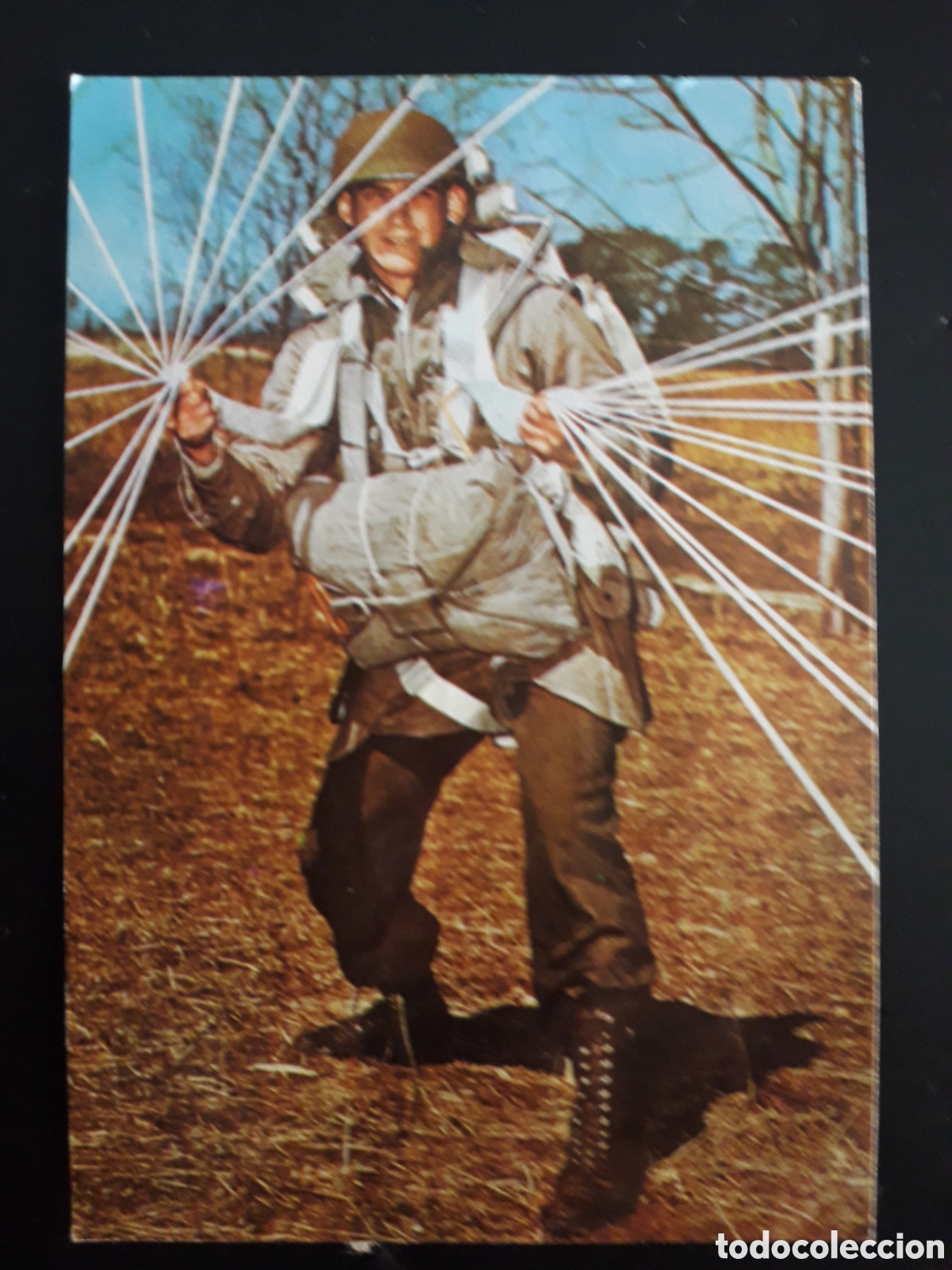 Coleccionismo cromos antiguos: PARACAIDISTAS HISTORIA DE LAS ARMAS, N&deg; 281 ED ESTE 1971 DESPEGADO PEDIDO M&Iacute;NIMO 3&euro;