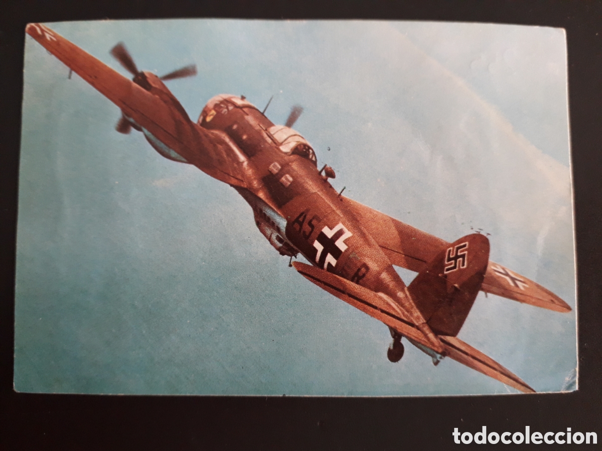 Coleccionismo cromos antiguos: HEINKEL, AVIONES HISTORIA DE LAS ARMAS, N&deg; 255 ED ESTE 1971 DESPEGADO PEDIDO M&Iacute;NIMO 3&euro;