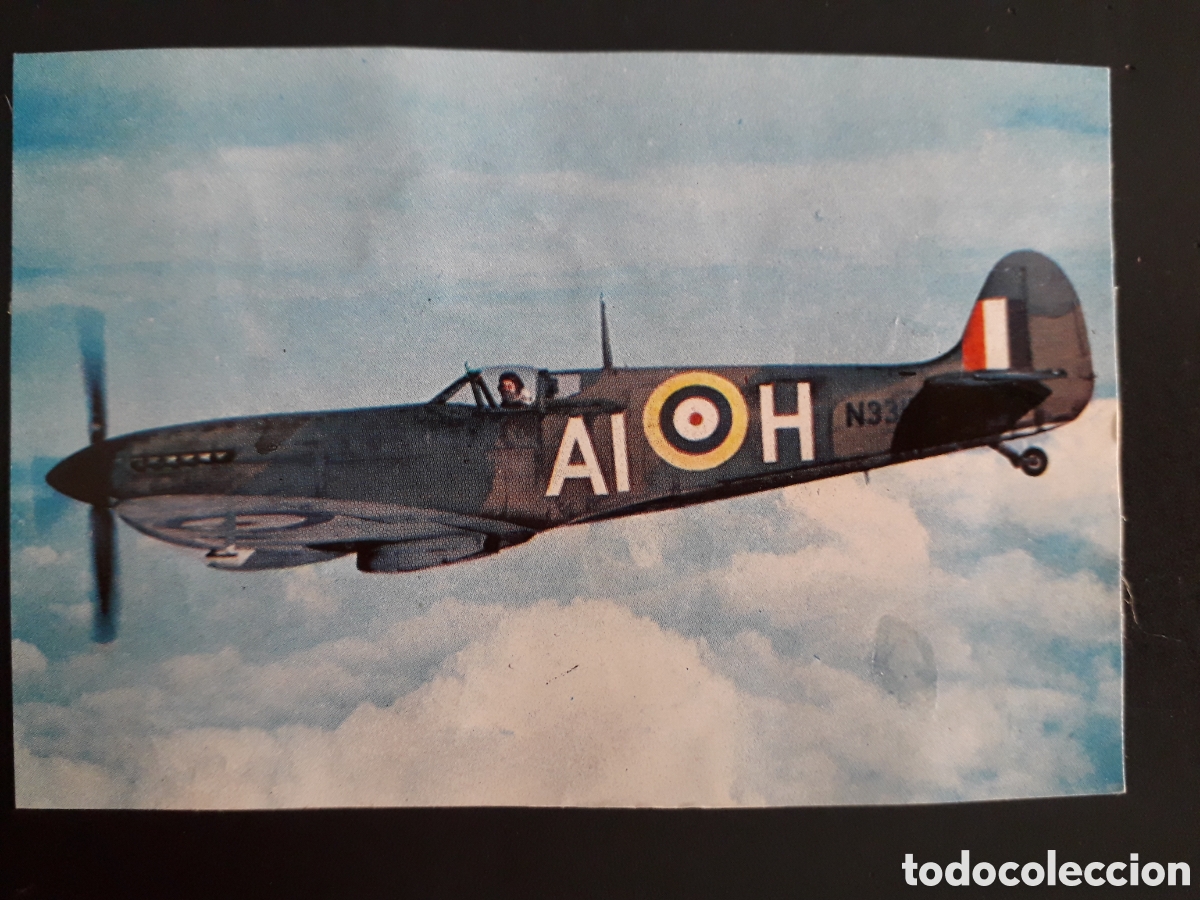 Collezionismo Figurine antiche: SPITFIRE, AVIONES HISTORIA DE LAS ARMAS, N&deg; 258 ED ESTE 1971 DESPEGADO PEDIDO M&Iacute;NIMO 3&euro;