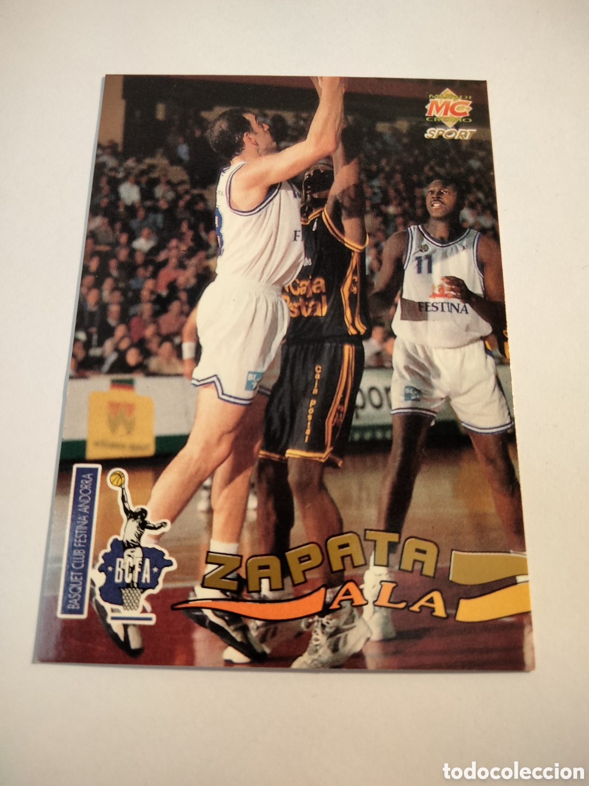 Collectionnisme Cartes &agrave; collectionner anciennes: ZAPATA # 80 ANDORRA LIGA ACB 96 MUNDICROMO SPORT