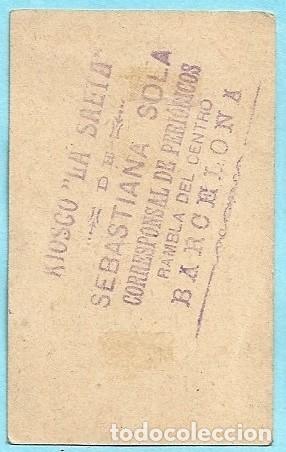 Coleccionismo cromos antiguos: TIPOS ESPA&Ntilde;OLES. MUJER DE ALICANTE - Foto 2