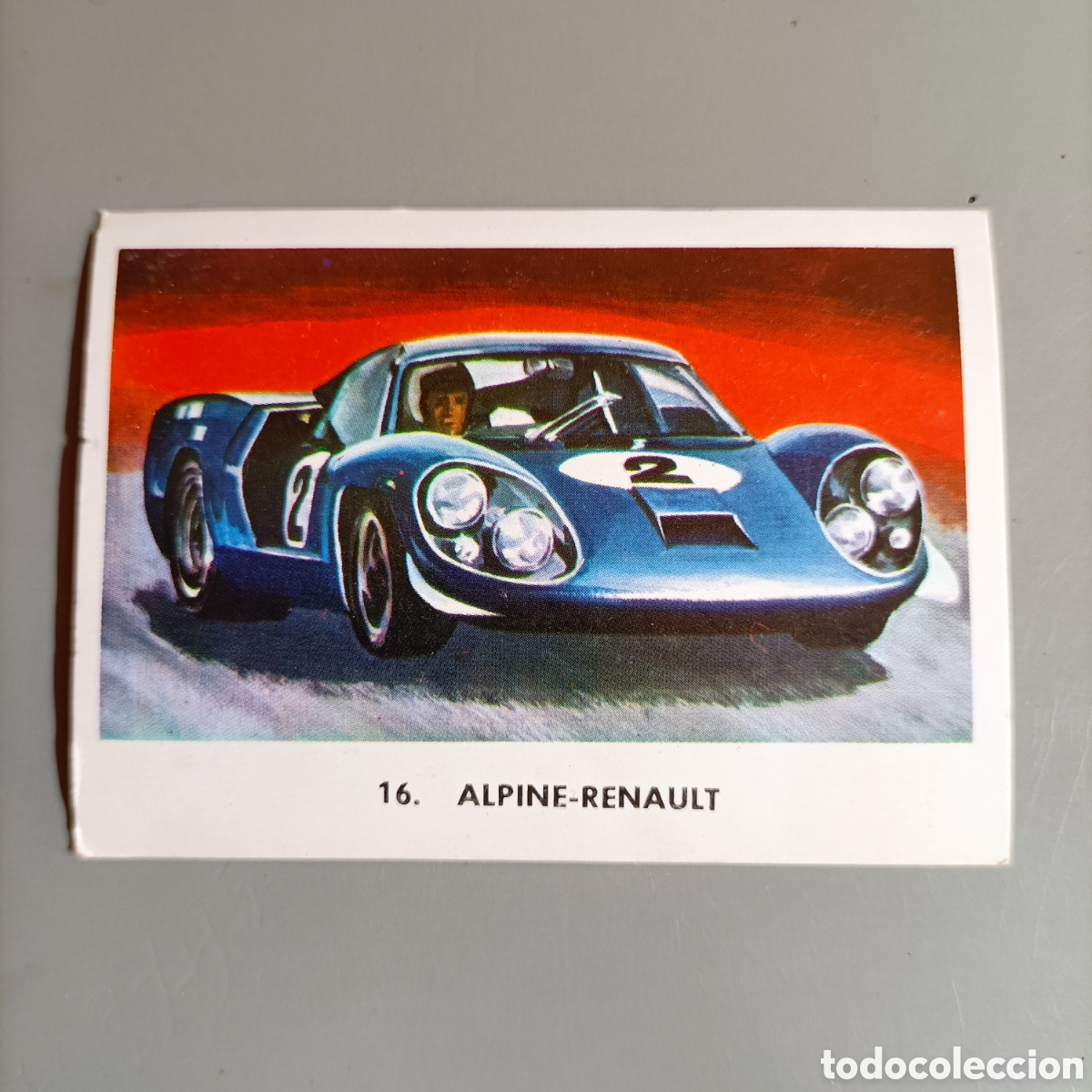 Coleccionismo Cromos antiguos: CROMO ALBUM AUTOM&Oacute;VILES. ED. MAGA 1972 (RECUPERADO) - №16 ALPINE-RENAULT