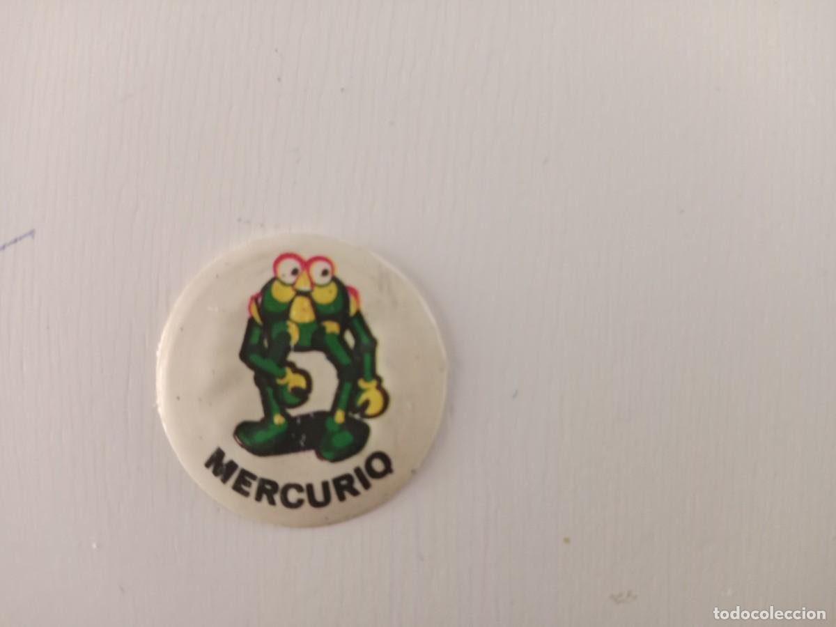 Coleccionismo cromos antiguos: CROMO PLASTICO DEL ALBUM ESPACIO PEPSI TAPONES CHAPA MERCURIO