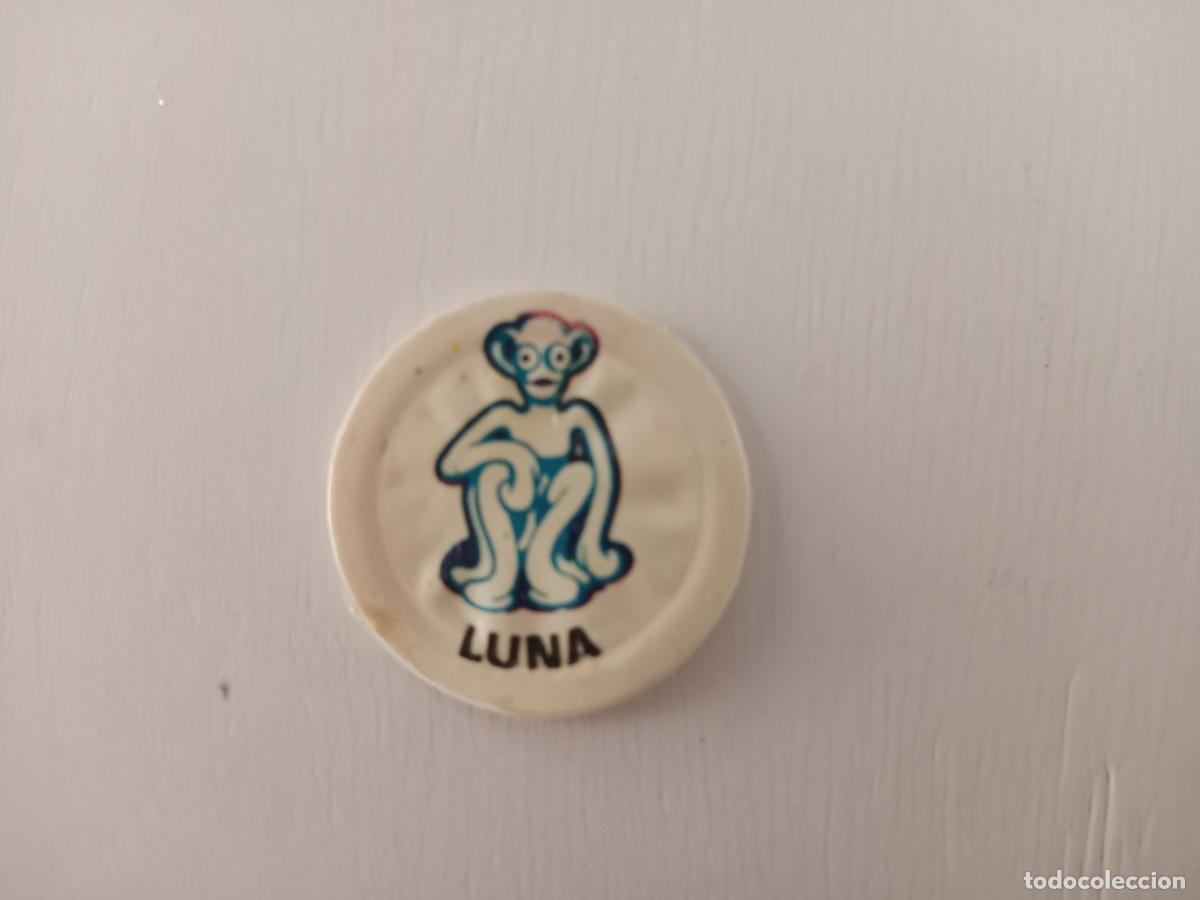 Coleccionismo cromos antiguos: CROMO PLASTICO DEL ALBUM ESPACIO PEPSI TAPONES CHAPA LUNA