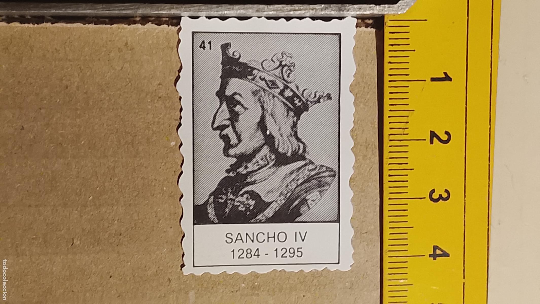 Collectable Antique Stickers: ANTIGUA ESTAMPA CROMO COLECCION DE REYES REINOS REINADOS ESPA&Ntilde;A A TRAVES DE LA HISTORIA ESPA&Ntilde;OLA