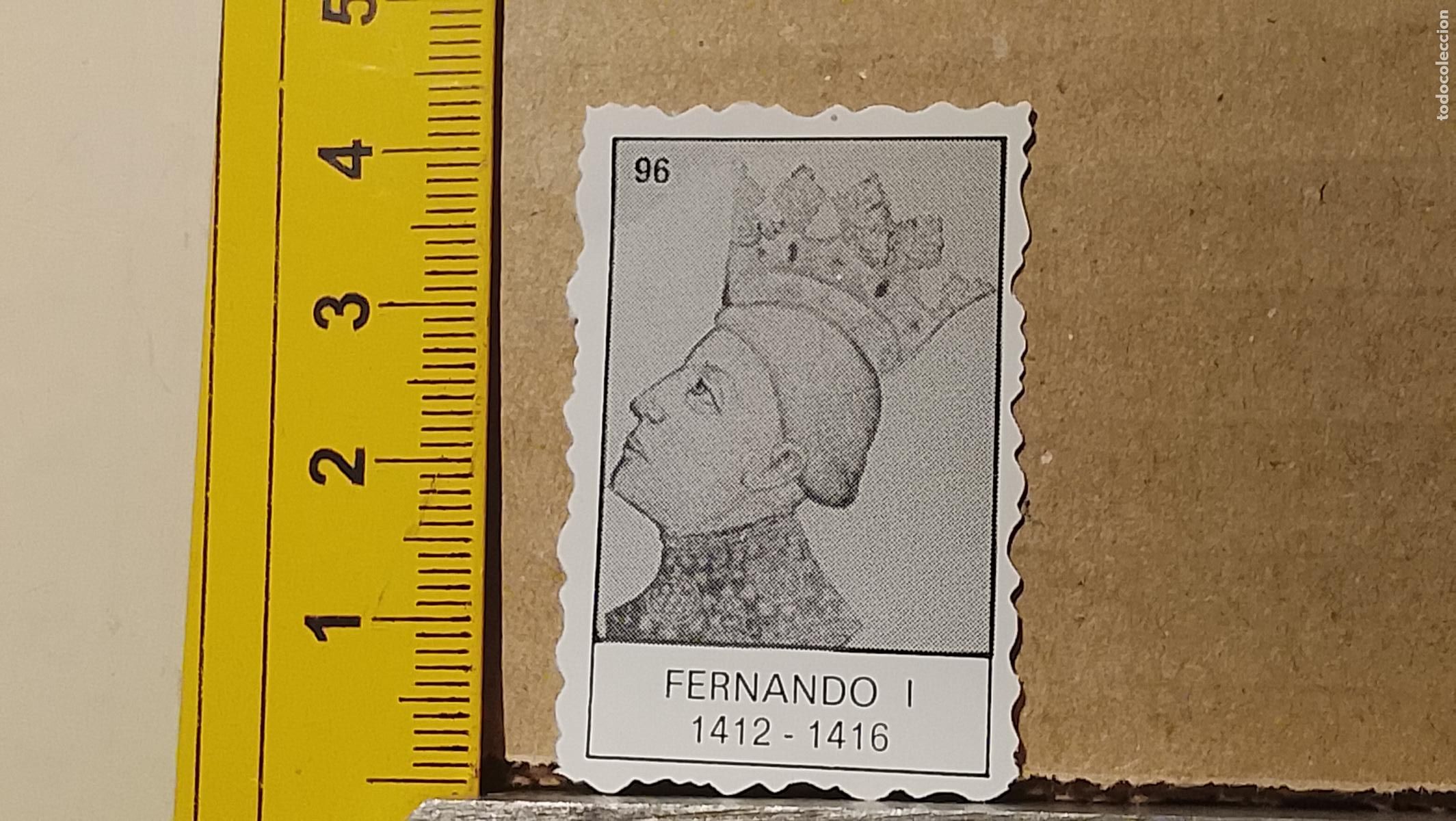 Coleccionismo Cromos antiguos: ANTIGUA ESTAMPA CROMO COLECCION DE REYES REINOS REINADOS ESPA&Ntilde;A A TRAVES DE LA HISTORIA ESPA&Ntilde;OLA