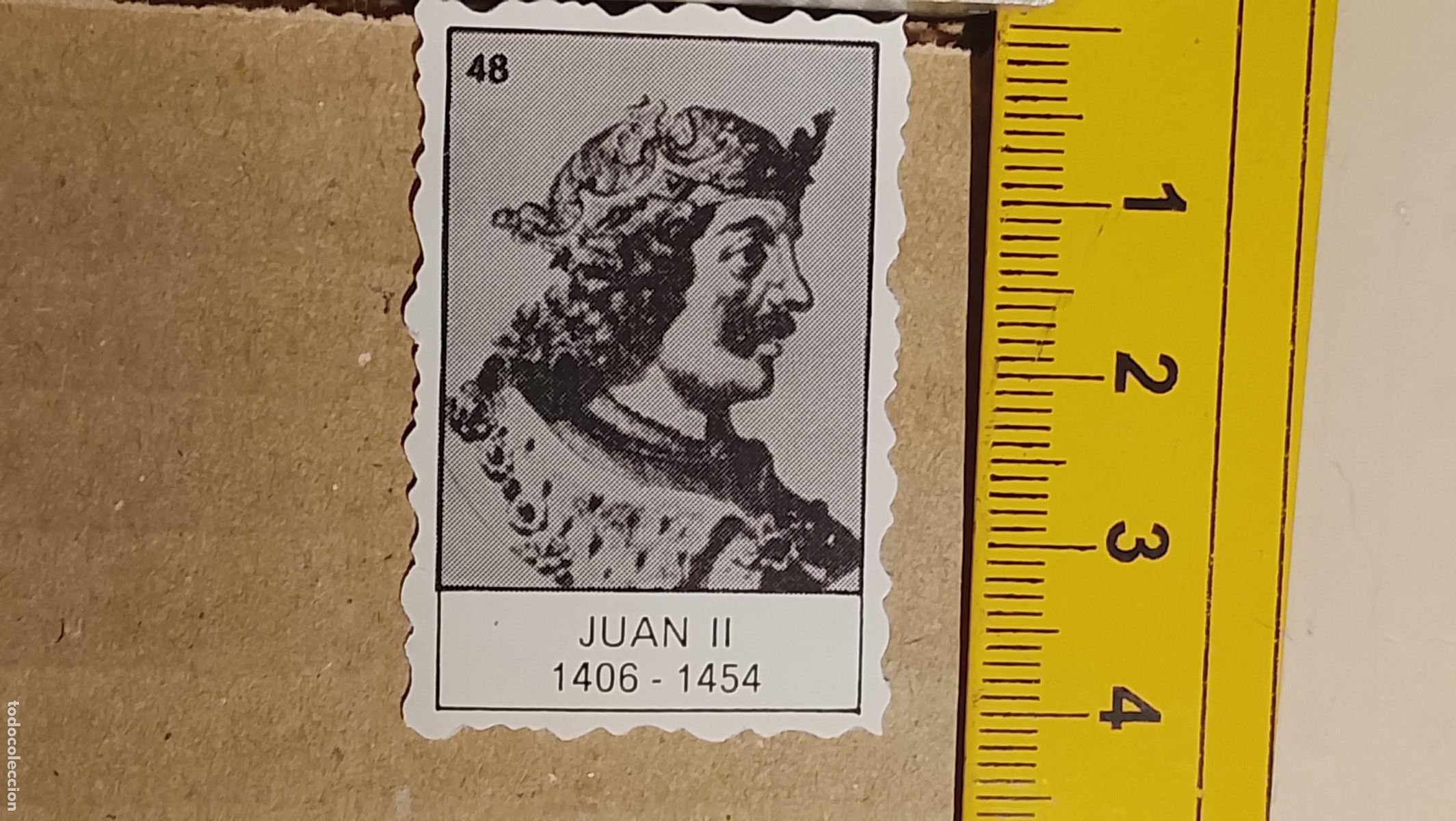Coleccionismo Cromos antiguos: ANTIGUA ESTAMPA CROMO COLECCION DE REYES REINOS REINADOS ESPA&Ntilde;A A TRAVES DE LA HISTORIA ESPA&Ntilde;OLA
