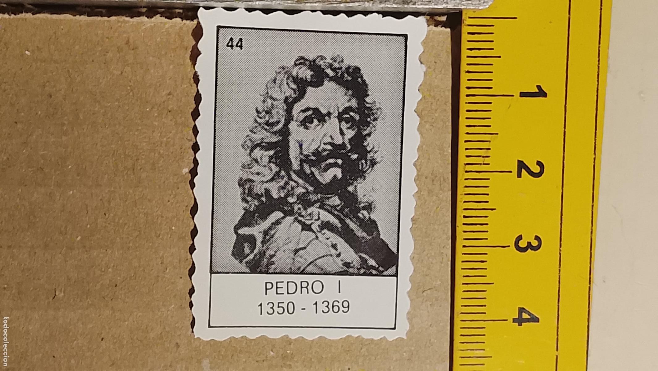 Coleccionismo Cromos antiguos: ANTIGUA ESTAMPA CROMO COLECCION DE REYES REINOS REINADOS ESPA&Ntilde;A A TRAVES DE LA HISTORIA ESPA&Ntilde;OLA