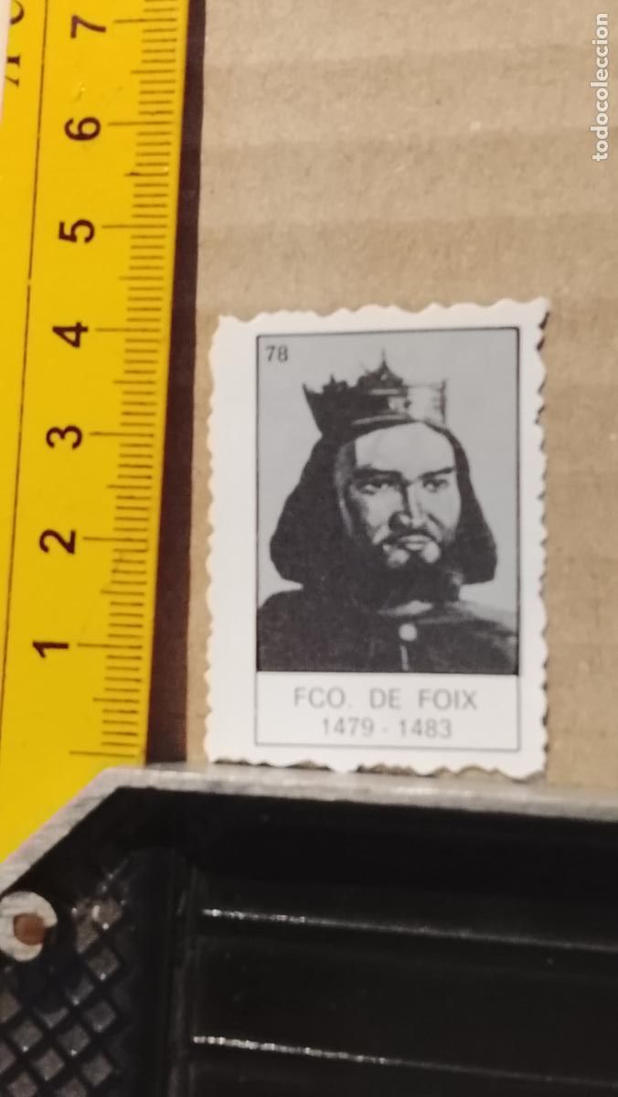 Coleccionismo Cromos antiguos: ANTIGUA ESTAMPA CROMO COLECCION DE REYES REINOS REINADOS ESPA&Ntilde;A A TRAVES DE LA HISTORIA ESPA&Ntilde;OLA