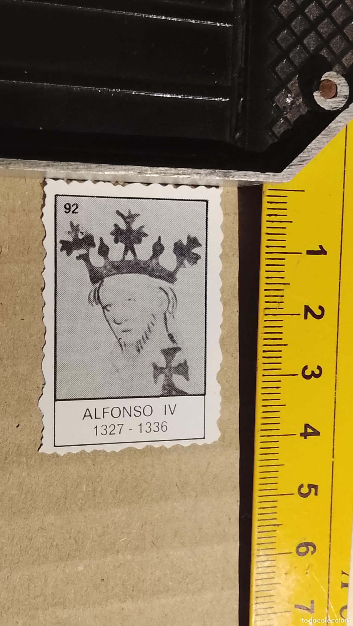 Coleccionismo Cromos antiguos: ANTIGUA ESTAMPA CROMO COLECCION DE REYES REINOS REINADOS ESPA&Ntilde;A A TRAVES DE LA HISTORIA ESPA&Ntilde;OLA