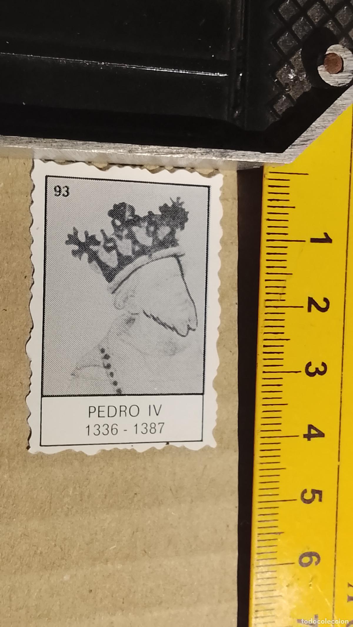 Coleccionismo Cromos antiguos: ANTIGUA ESTAMPA CROMO COLECCION DE REYES REINOS REINADOS ESPA&Ntilde;A A TRAVES DE LA HISTORIA ESPA&Ntilde;OLA