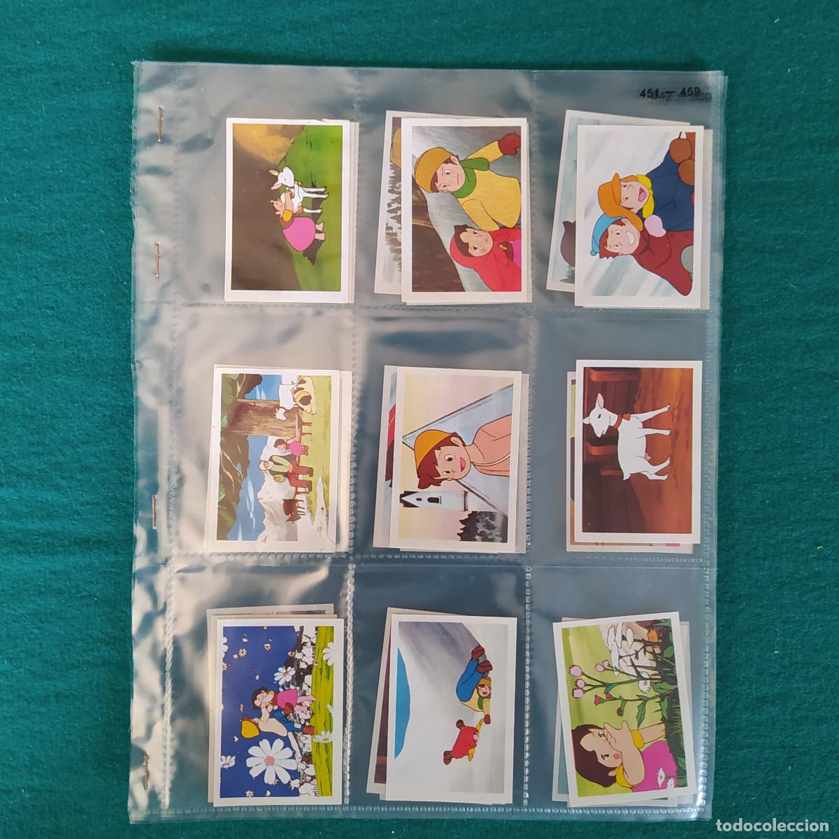 Collectable Antique Stickers: 27 CROMOS DE HEIDI 1975
