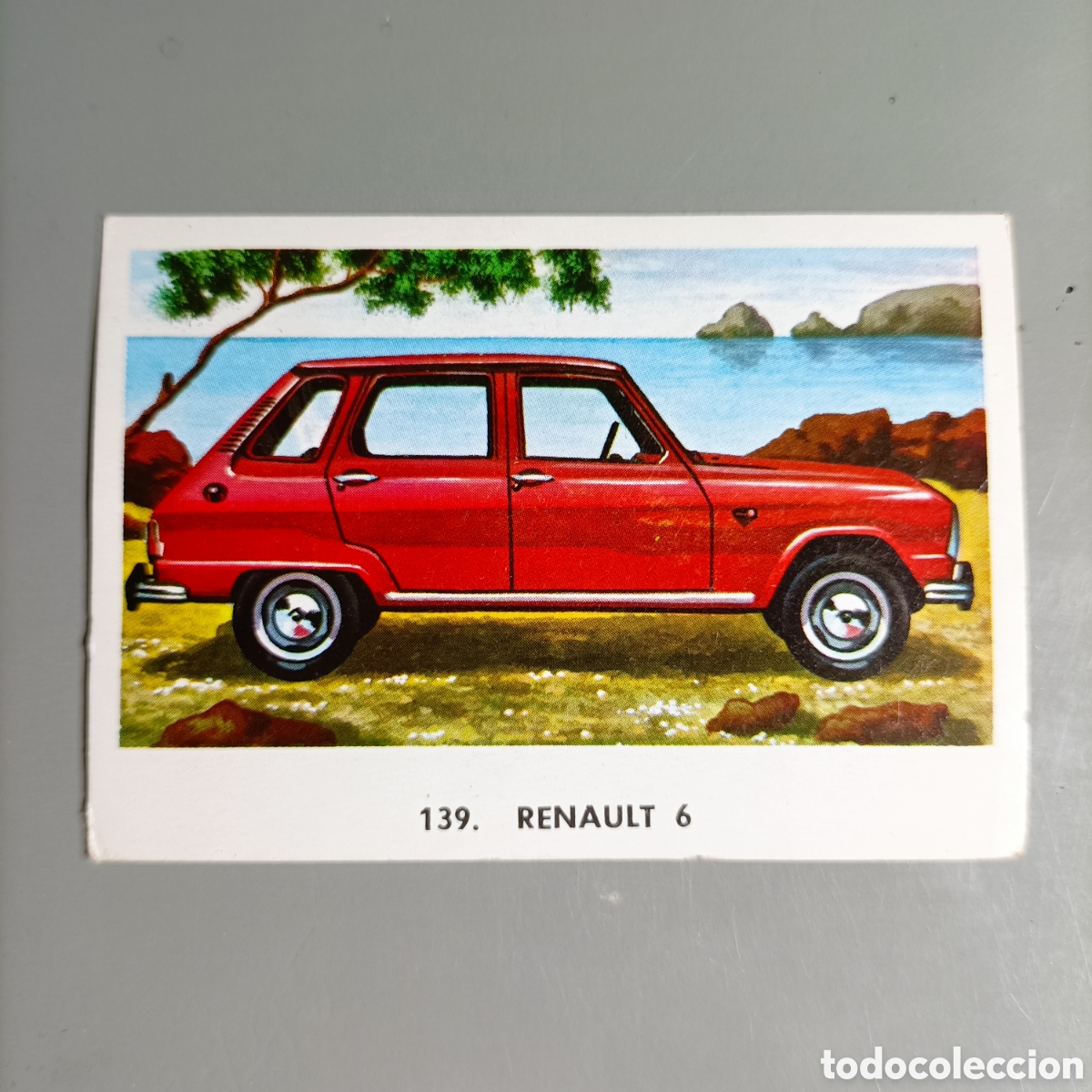 Coleccionismo Cromos antiguos: CROMO ALBUM AUTOM&Oacute;VILES. ED. MAGA 1972 - №139 RENAULT 6