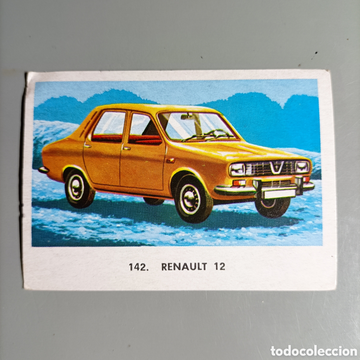 Coleccionismo Cromos antiguos: CROMO ALBUM AUTOM&Oacute;VILES. ED. MAGA 1972 (RECUPERADO) - №142 RENAULT 12