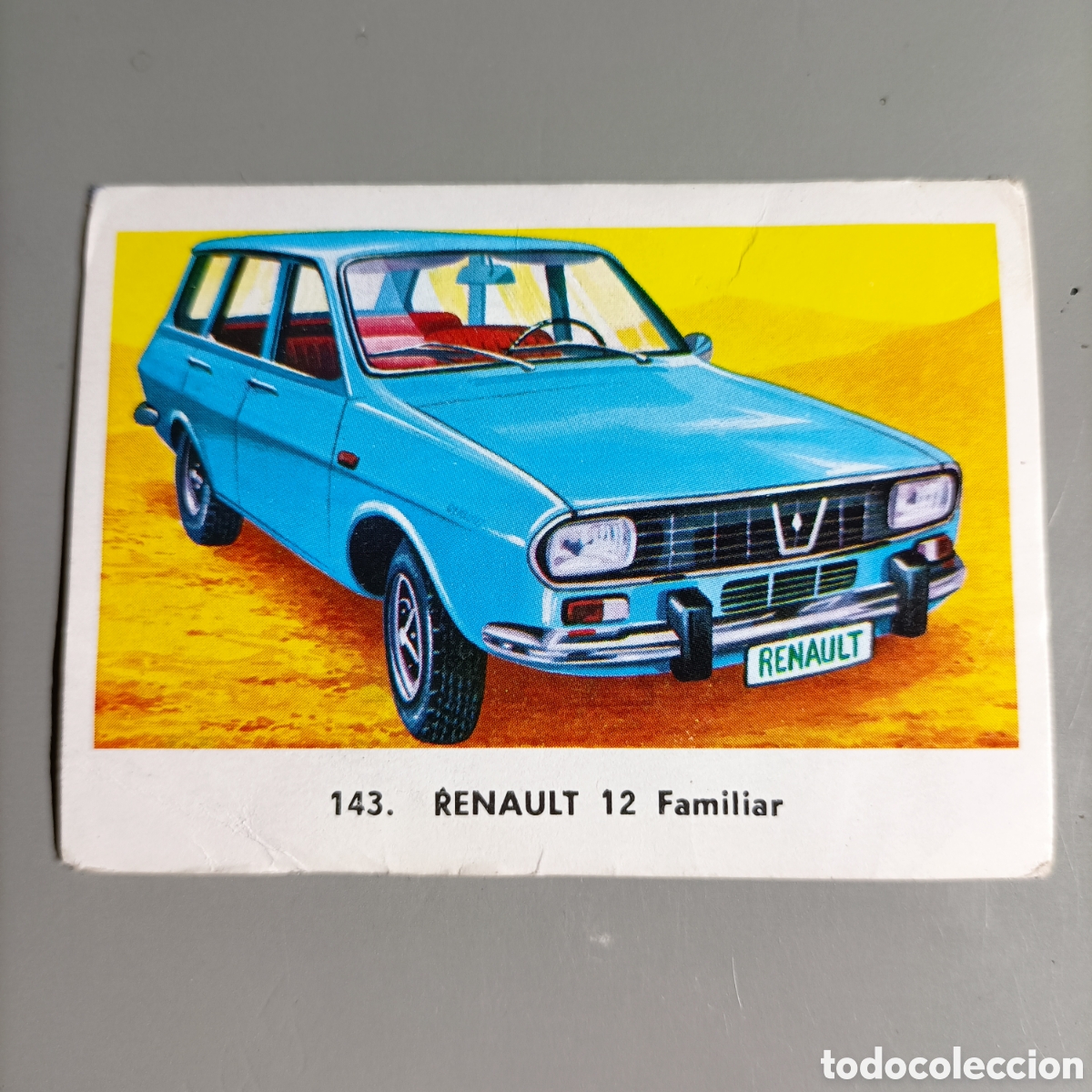 Coleccionismo Cromos antiguos: CROMO ALBUM AUTOM&Oacute;VILES. ED. MAGA 1972 - №143 RENAULT 12 Familiar