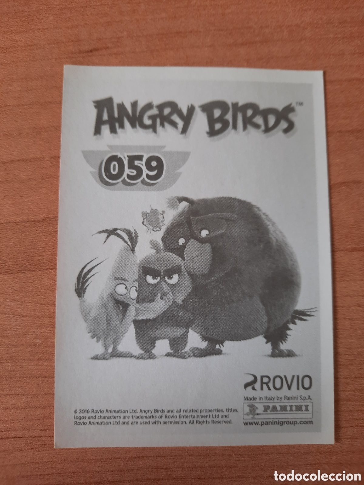 Coleccionismo cromos antiguos: CROMO 059 Angry Birds, Rovio, Panini - Foto 2