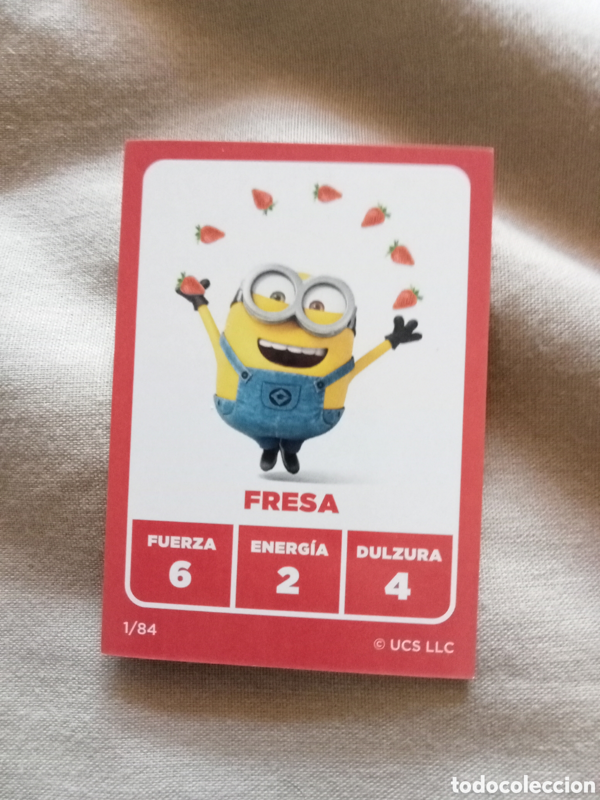 Coleccionismo Cromos antiguos: Carta N&ordm;1 LOS MINIONS