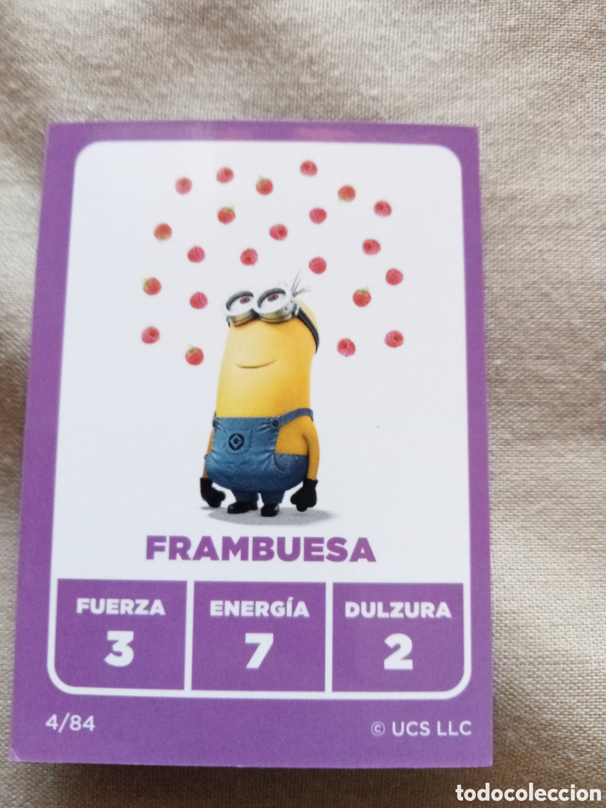 Collezionismo Figurine antiche: Carta N&ordm;4 LOS MINIONS