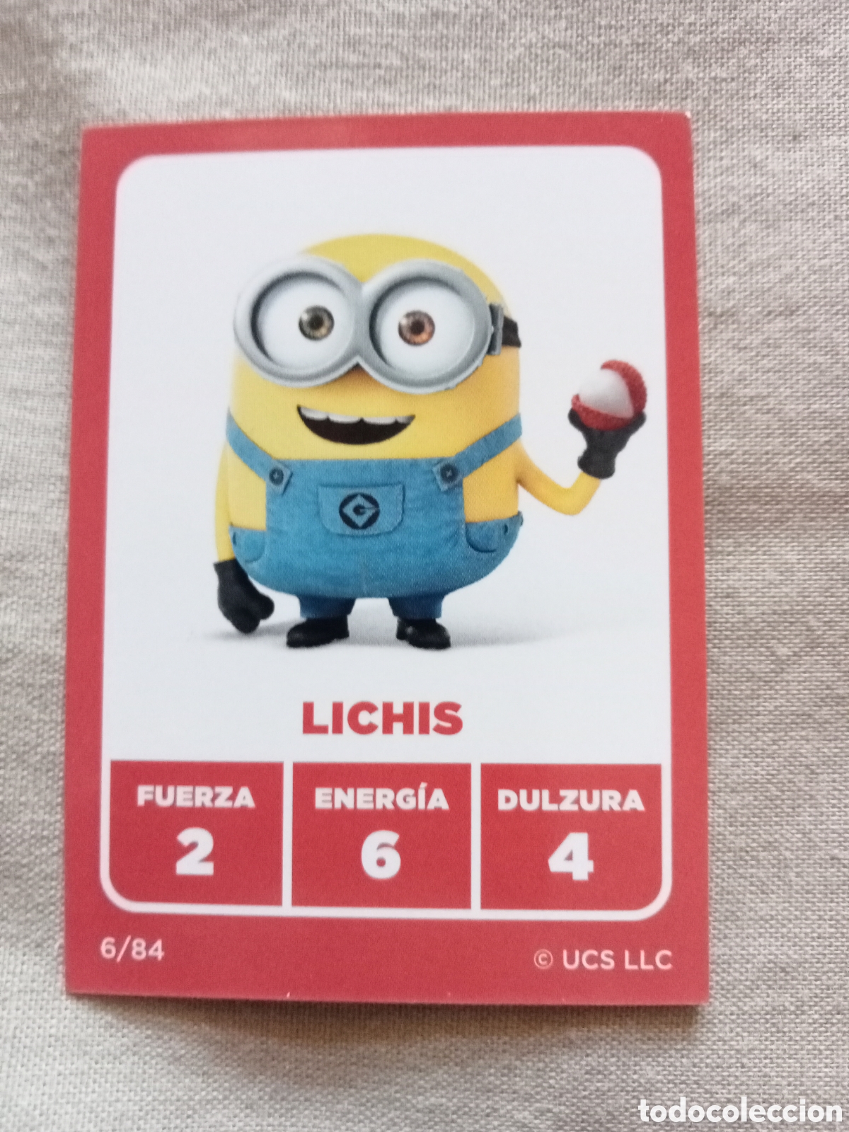 Colecionismo Cromos antigos: Carta N&ordm;6 LOS MINIONS