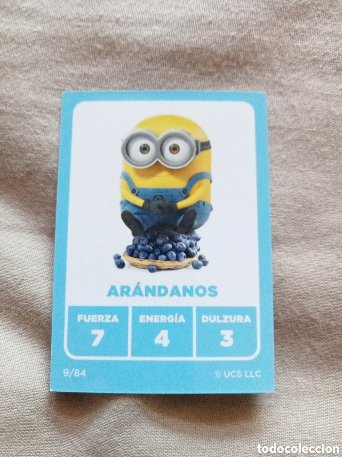 Collezionismo Figurine antiche: Carta N&ordm;9 LOS MINIONS
