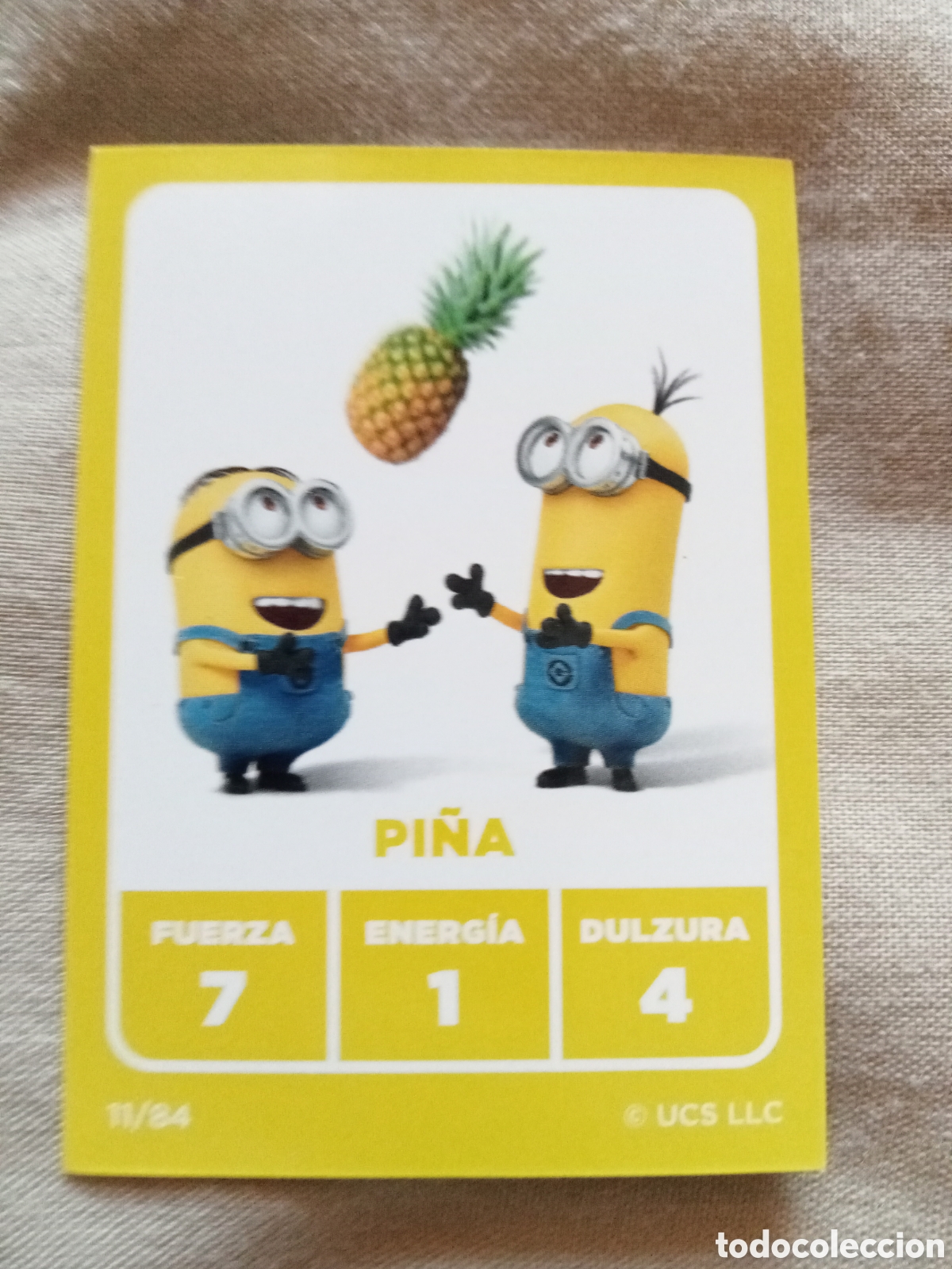 Coleccionismo Cromos antiguos: Carta N&ordm;11 LOS MINIONS