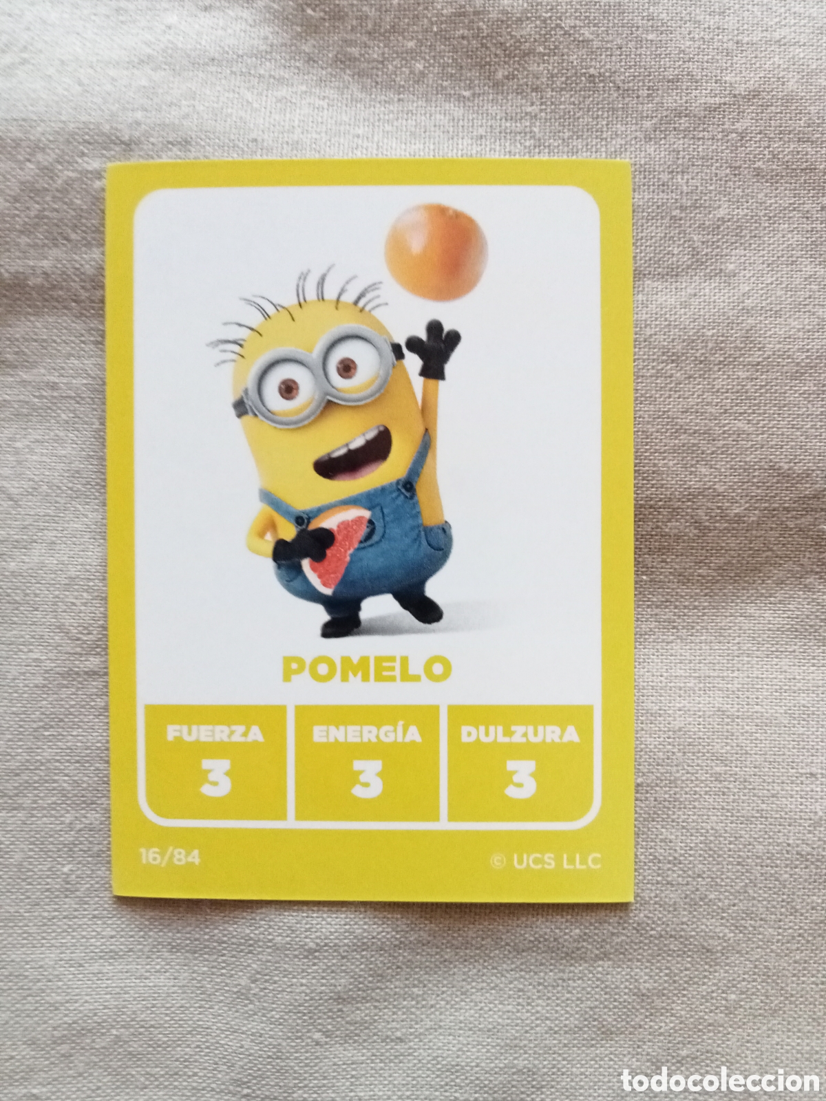 Collezionismo Figurine antiche: Carta N&ordm;16 LOS MINIONS