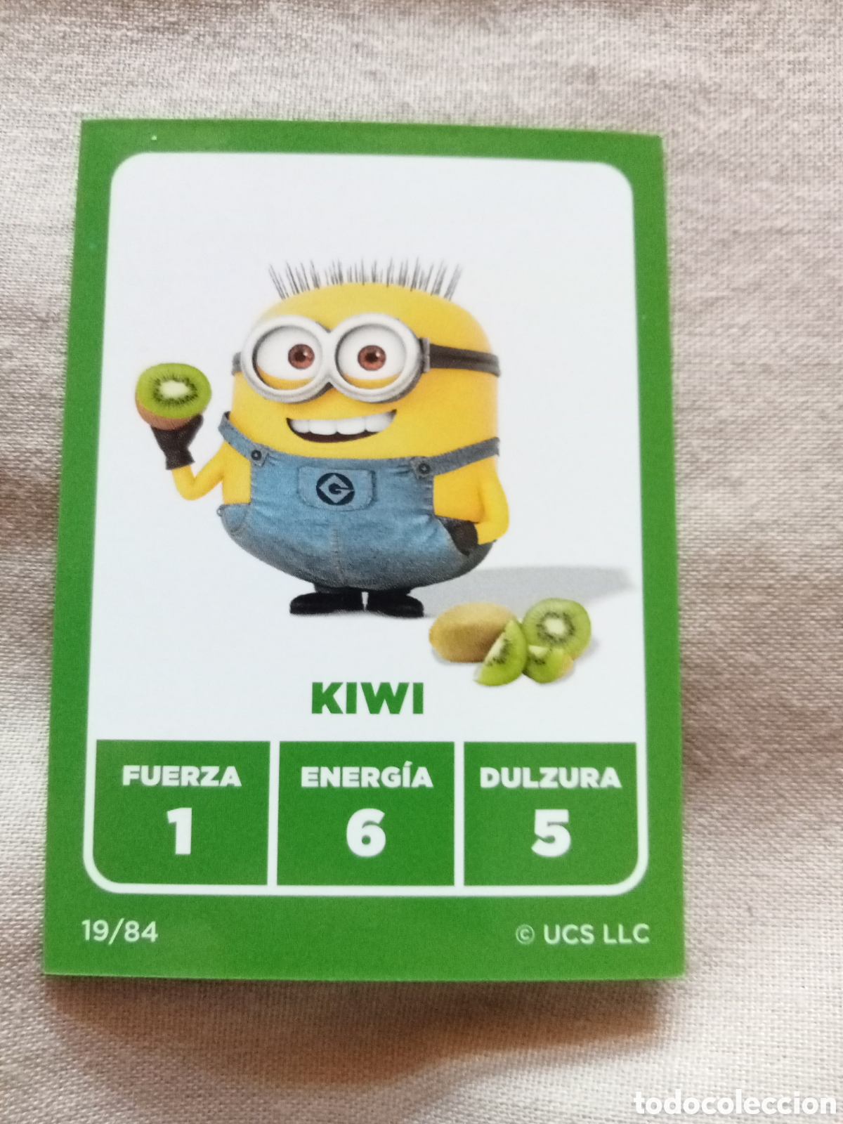 Collezionismo Figurine antiche: Carta N&ordm;19 LOS MINIONS
