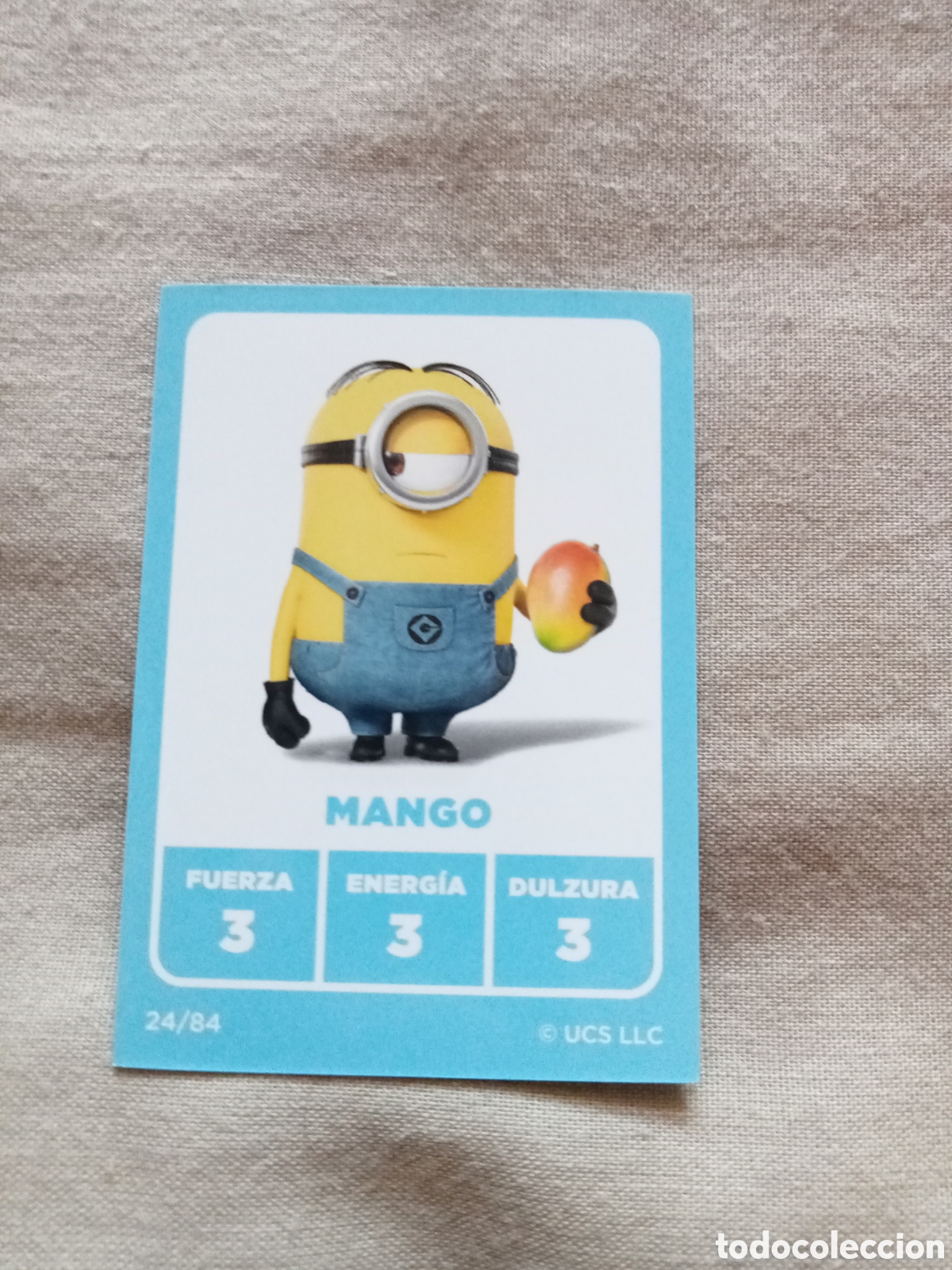 Colecionismo Cromos antigos: Carta N&ordm;24 LOS MINIONS