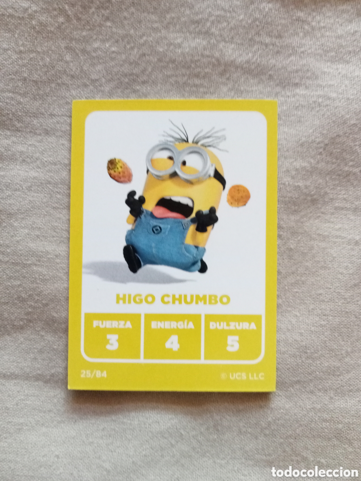 Collezionismo Figurine antiche: Carta N&ordm;25 LOS MINIONS