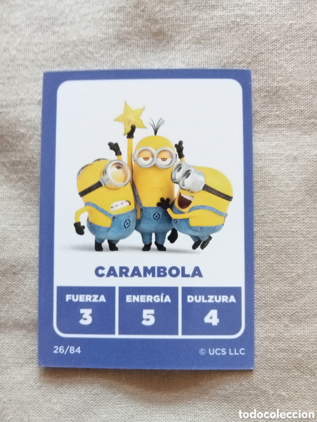 Colecionismo Cromos antigos: Carta N&ordm;26 LOS MINIONS
