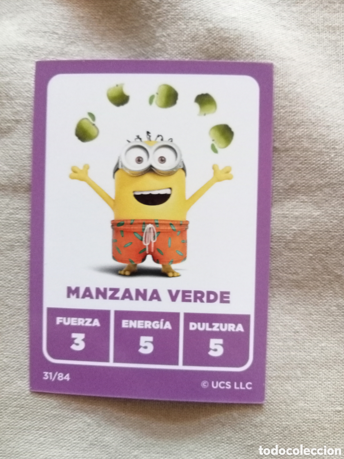 Collezionismo Figurine antiche: Carta N&ordm;31 LOS MINIONS