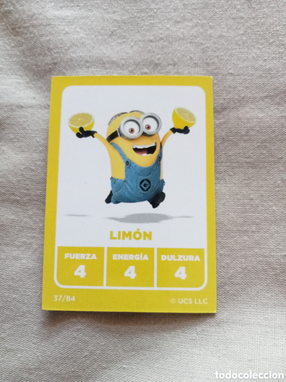 Collezionismo Figurine antiche: Carta N&ordm;37 LOS MINIONS