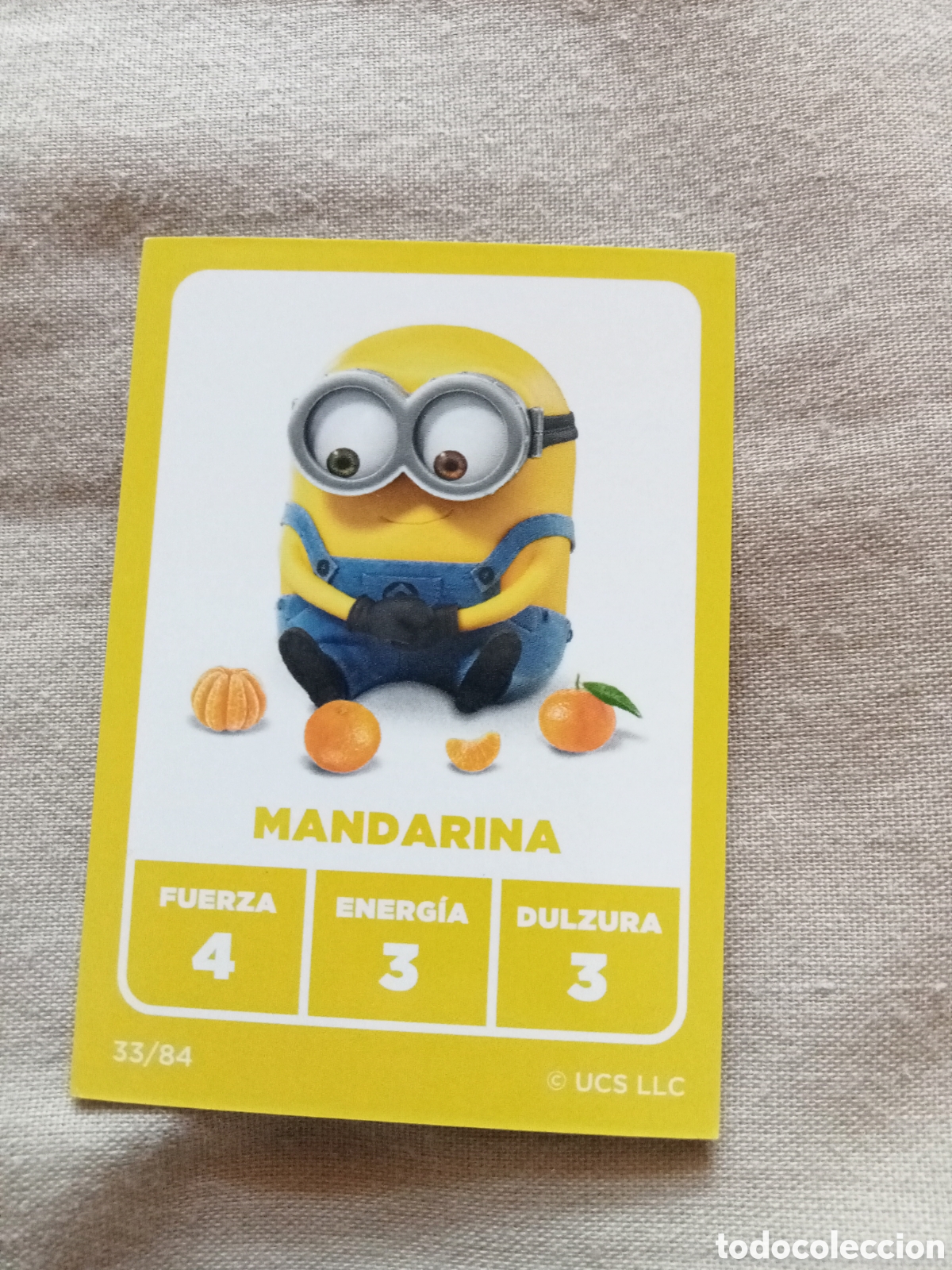 Collezionismo Figurine antiche: Carta N&ordm;33 LOS MINIONS
