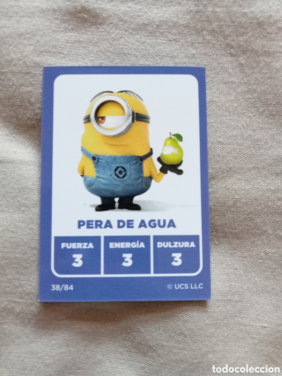 Collezionismo Figurine antiche: Carta N&ordm;38 LOS MINIONS