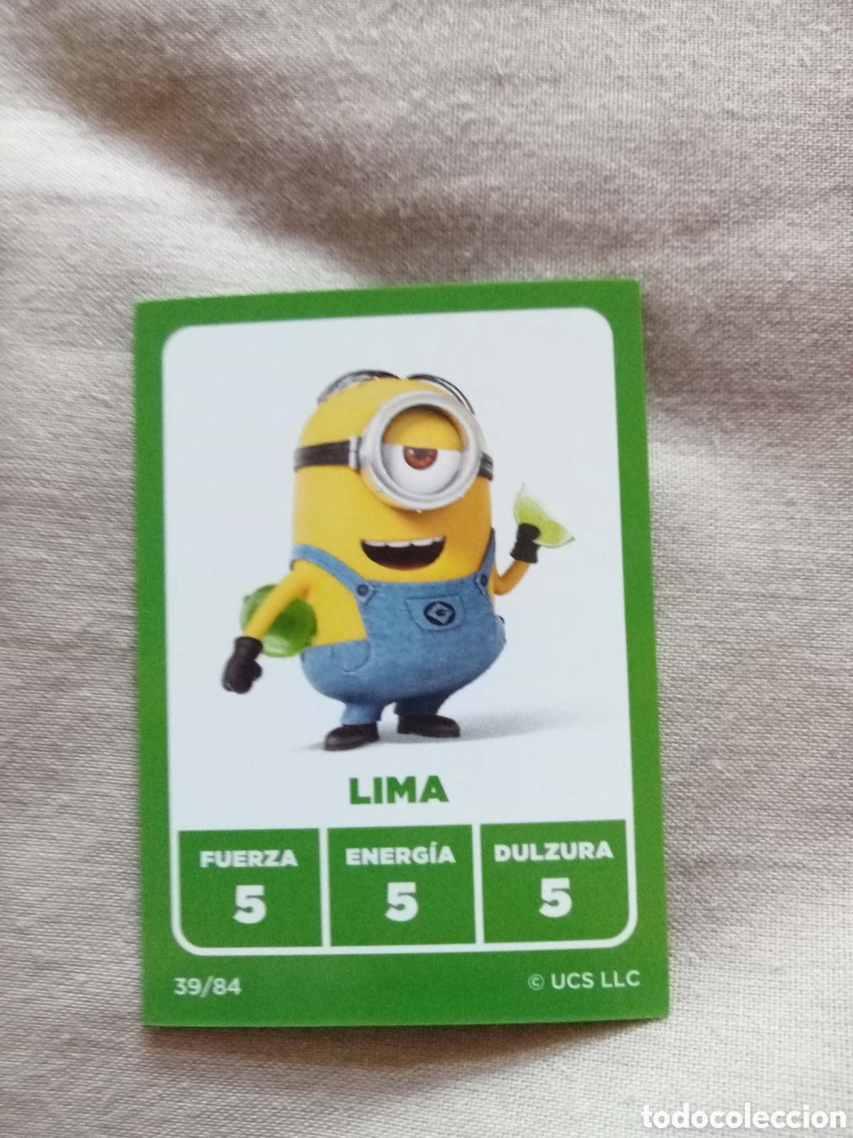 Collezionismo Figurine antiche: Carta N&ordm;39 LOS MINIONS