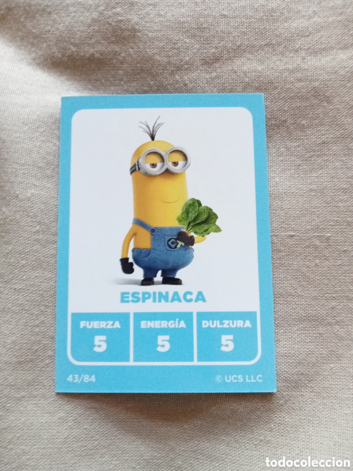 Collezionismo Figurine antiche: Carta N&ordm;43 LOS MINIONS